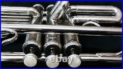 Bb TRUMPET-CLOSEOUT ON NEW ORCHESTRA CONCERT INTERMEDIATE SILVER BAND TRUMPETS