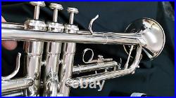 Bb TRUMPET-CLOSEOUT ON NEW ORCHESTRA CONCERT INTERMEDIATE SILVER BAND TRUMPETS