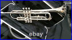 Bb TRUMPET-CLOSEOUT ON NEW ORCHESTRA CONCERT INTERMEDIATE SILVER BAND TRUMPETS