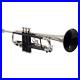 Bb Trumpet New Student / Intermediate Concert Black Nickel Finish Band Trumpets