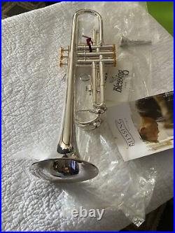 Beautiful BLESSING BTR-1460G Trumpet & Case EXCELLENT