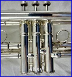 Beautiful Used Bach Model LT180S77 Stradivarius Professional Bb Trumpet SN679616