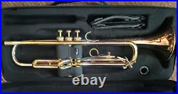 Beautiful polished brass 1960 Olds Tri-Color Special trumpet in great condition