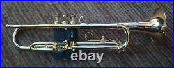 Beautiful polished brass 1960 Olds Tri-Color Special trumpet in great condition