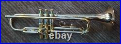 Beautiful polished brass 1960 Olds Tri-Color Special trumpet in great condition