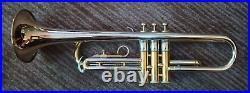 Beautiful polished brass 1960 Olds Tri-Color Special trumpet in great condition