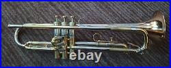 Beautiful polished brass 1960 Olds Tri-Color Special trumpet in great condition