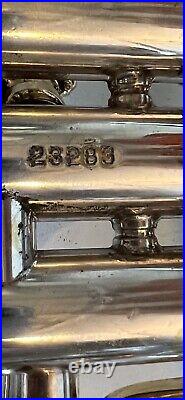 Benge California #23283 ML Silver Plated Gold Slide. Overhauled New Case Bb