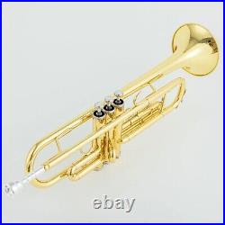 Brass Gold TR8335 Trumpet B-flat Professional Trumpet Instrument