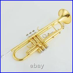 Brass Gold TR8335 Trumpet B-flat Professional Trumpet Instrument