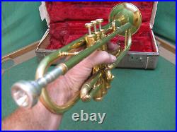 Conn 22B Pro Model Trumpet 1952 Ready to Play Case and Bach Mt Vernon 7C MP