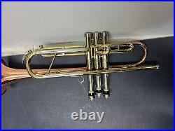 Conn Copper Brass Finish Overhauled Bb New Case Case #630287. Director