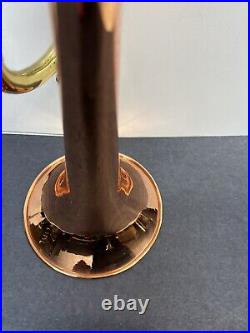 Conn Copper Brass Finish Overhauled Bb New Case Case #630287. Director