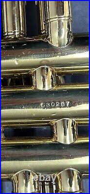 Conn Copper Brass Finish Overhauled Bb New Case Case #630287. Director