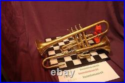 Custom E/Eb Bell Tuned Trumpet with Case