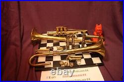 Custom E/Eb Bell Tuned Trumpet with Case