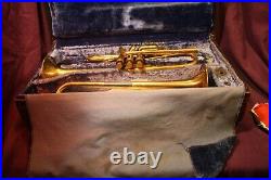 Custom E/Eb Bell Tuned Trumpet with Case