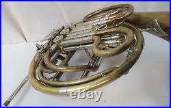 Ed Kruspe German Handmade Professional Brass Double French Horn Vintage Rare