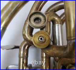 Ed Kruspe German Handmade Professional Brass Double French Horn Vintage Rare