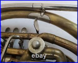 Ed Kruspe German Handmade Professional Brass Double French Horn Vintage Rare