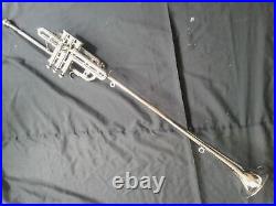 Flag Trumpet Ultimate Shinning Nickel With case and best quality