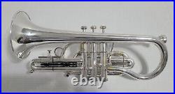 Getzen 580 Capri Series Cornet Shepherd's Crook, 2 Mouthpieces & case