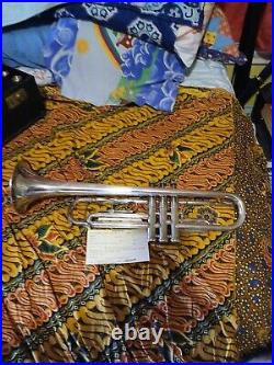 Getzen Eterna Doc Severinsen Silver Trumpet. 1977. SK3033