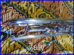 Getzen Eterna Doc Severinsen Silver Trumpet. 1977. SK3033