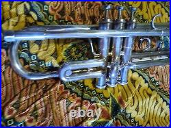 Getzen Eterna Doc Severinsen Silver Trumpet. 1977. SK3033