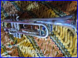 Getzen Eterna Doc Severinsen Silver Trumpet. 1977. SK3033