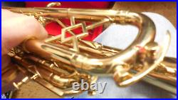 H. N. White Co. King Liberty Model Trumpet 1940 with Case- Excellent Condition