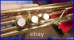 H. N. White Co. King Liberty Model Trumpet 1940 with Case- Excellent Condition