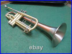 Holton Super Collegiate Trumpet 1957 Brushed Calicchio Case & Holton 67 MP