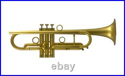 JP by Taylor U. K. Satin Gold Custom Bb Trumpet- Professional (Heavy Weight)