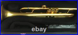 JP by Taylor U. K. Satin Gold Custom Bb Trumpet- Professional (Heavy Weight)