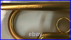 JP by Taylor U. K. Satin Gold Custom Bb Trumpet- Professional (Heavy Weight)