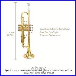 JYTR-2000G Professional Trumpet B-flat Brass High Quality Trumpet Instrument