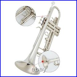 JYTR-E100N Professional Trumpet B-flat Brass Gold Plated Trumpet Instrument