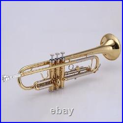 JYTR-E108G Professional Trumpet B-flat Brass High Quality Trumpet Instrument