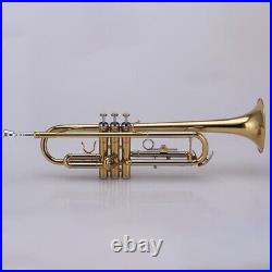 JYTR-E108G Professional Trumpet B-flat Brass High Quality Trumpet Instrument