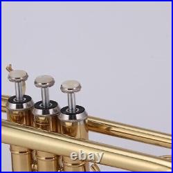 JYTR-E108G Professional Trumpet B-flat Brass High Quality Trumpet Instrument