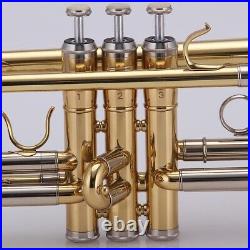 JYTR-E108G Professional Trumpet B-flat Brass High Quality Trumpet Instrument