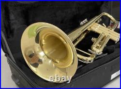 Kaluolin Trumpet TR-8335 Gold Hard Case Professional Performance Trumpet