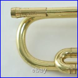 King Model K10 Professional Marching Bb Trumpet SN 429825 EXCELLENT