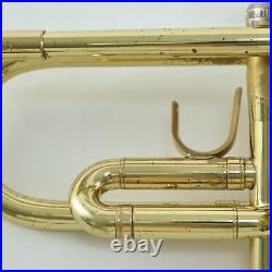 King Model K10 Professional Marching Bb Trumpet SN 429825 EXCELLENT