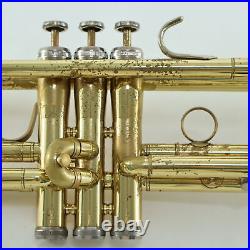 King Model K10 Professional Marching Bb Trumpet SN 429825 EXCELLENT