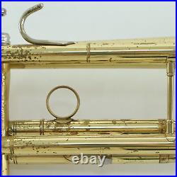 King Model K10 Professional Marching Bb Trumpet SN 429825 EXCELLENT