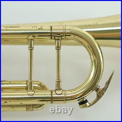 King Model K10 Professional Marching Bb Trumpet SN 429825 EXCELLENT