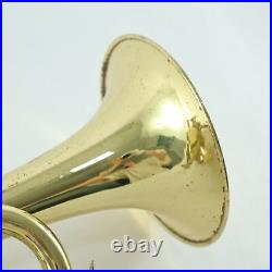 King Model K10 Professional Marching Bb Trumpet SN 429825 EXCELLENT