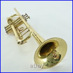 King Model K10 Professional Marching Bb Trumpet SN 429825 EXCELLENT